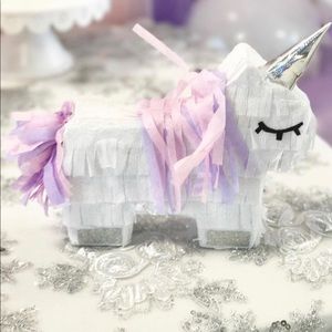 Hand made unicorn piñata